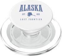 Alaska The Last Frontier Vintage Pride Souvenir PopSockets PopGrip for MagSafe