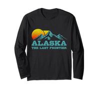 Alaska The Last Frontier Vintage Souvenir Long Sleeve T-Shirt