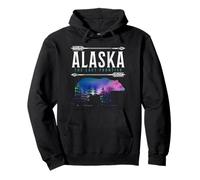 Alaska The Last Frontier Vintage Souvenir Pullover Hoodie