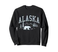 Alaska The Last Frontier Vintage Souvenir Sweatshirt