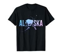 Alaska The Last Frontier Vintage Souvenir T-Shirt