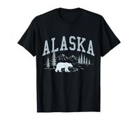 Alaska The Last Frontier Vintage Souvenir T-Shirt