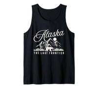 Alaska The Last Frontier Vintage Souvenir Tank Top