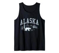Alaska The Last Frontier Vintage Souvenir Tank Top