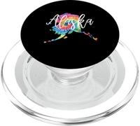 Alaska Tie Dye PopSockets PopGrip for MagSafe