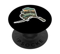 Alaska Tundra North Untamed Lands Wild Travel Mountains PopSockets Adhesive PopGrip
