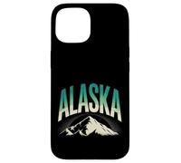 Alaska Us State Amerika Mountain Nature Case for iPhone 15