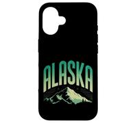 Alaska Us State Amerika Mountain Nature Case for iPhone 16