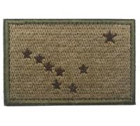 Alaska USA State Flag Embroidery Patch Armband Badge Military Decorative Sewing Applique Embellishment Tactical Patches