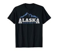 ALASKA USA T-Shirt | Vintage Land of the Midnight Sun tee