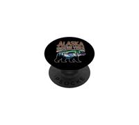 Alaska Vacation Vibes Travel Adventure Group Matching PopSockets Adhesive PopGrip