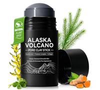 Alaska Volcano Pore Clay Stick, Blackhead Remover For Face, Volcanic Pore Clay Mask Stick, Gentle Exfoliating,Smoothing Skin,Non-Drying, Skincare Facial Mask - Portable Travel Size Of 40 G / 1.41Fl.Oz