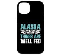 Alaska Where the Wild Things Are Well Fed Alaska Case for iPhone 13