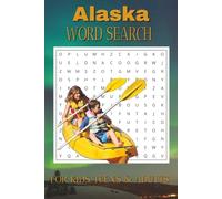 Alaska Word Search Puzzle Book: Word Searches with Easy to Read Print about Alaska, Alaska Mountains, Alaska Aurora Borealis and More | 6x9 inches, ... Gift for Vacation, Holidays, and Free Time