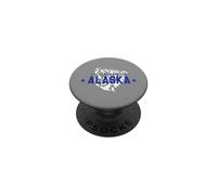 Alaskan Bear Alaska The Last Frontier Vintage Retro PopSockets Adhesive PopGrip