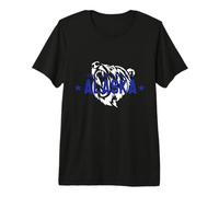 Alaskan Bear Alaska The Last Frontier Vintage Retro Premium T-Shirt