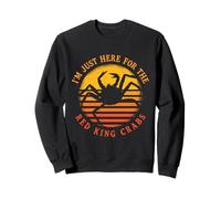 Alaskan King Crab Fisherman Here For The Red King Crabs Sweatshirt