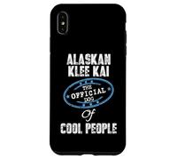Alaskan Klee Kai The Official Dog Of Cool People Gift Case for iPhone XS Max