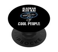 Alaskan Klee Kai The Official Dog Of Cool People Gift PopSockets Adhesive PopGrip