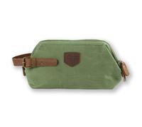 Alaskan MAKER - Toiletry Bag - Travel K2 - Coated Cotton Canvas and Leather - Intelligent Magnetic Opening System