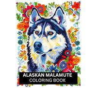 Alaskan Malamute Coloring Book: Alaskan Malamute Coloring Book with Intricate Mandala Designs for Serenity and Relaxation | Suitable for Teens and Adults, Men and Women: Perfect Gift Choice