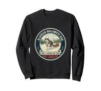 Alaskan Malamute Dad Like A Regular Dad But Cooler Dog Dad Sweatshirt