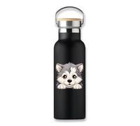 Alaskan Malamute Dog Fur Baby Vacuum Flask, Eco Bottle, Coffee Cup