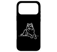 Alaskan Malamute Line Art Dog Lover Simple Drawing Case for iPhone 17 Pro Max