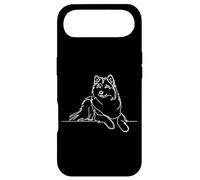 Alaskan Malamute Line Art Dog Lover Simple Drawing Case for iPhone Air
