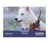 Alaskan Malamute1000 Piece Jigsaw Puzzlespet Dog for Adults - Challenging Games - Gifts - Family Game - Home Decoration70x50cm/1000pcs