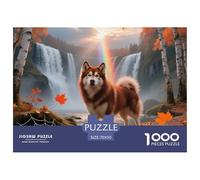 Alaskan MalamuteChallenging 1000-Piece Pet DogJigsaw - Family Game & Universal Gift - Home Decoration70x50cm/1000pcs