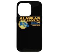Alaskan Trucking Legendary USA Truck Driver Ice Road Men Dad Case for iPhone 13 Pro