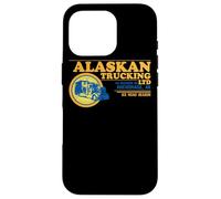 Alaskan Trucking Legendary USA Truck Driver Ice Road Men Dad Case for iPhone 16 Pro