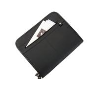 Alassio 30042 - Reißverschlussmappe Milano, DIN A4, 36 x 29 x 5 cm, schwarz