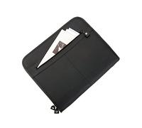 Alassio 30042 - Reißverschlussmappe Milano, DIN A4, 36 x 29 x 5 cm, schwarz