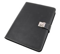 Alassio Briefcase leather 36 cm black