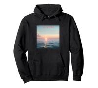 Alassio Italian Riviera Sunset Art Ghibli style Manet Style Pullover Hoodie