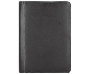 Alassio Monaco writing case leather 34 cm brown