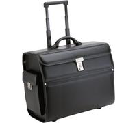 Alassio Mondo Trolley Pilot Case Black - 45033