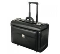 Alassio SILVANA Trolley Pilot Case Black - 92301