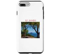 Alassio View of Gallinara Island - Sea Italian Riviera Case for iPhone 7 Plus/8 Plus