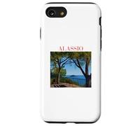 Alassio View of Gallinara Island - Sea Italian Riviera Case for iPhone SE (2020) / 7/8