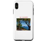Alassio View of Gallinara Island - Sea Italian Riviera Case for iPhone XS Max