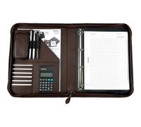 Alassio VITERBO 30053 Ring Binder DIN A4 Format Writing Case Made of FINEtouch I