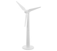 Alasum 1:150 Scale Micro Landscape Wind Turbine Model Modular Design and Highly Realistic Detailing, White Plastic Windmill for Architecture Sand Table and Education Exhibitions