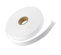 Alasum 1 Roll Blank Garment Labels with Soft and Comfortable Feel, Water-Resistant Non-Woven Fabric Textile Wash Tags for Clothing Care and Sewing Projects