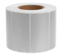 Alasum 1 Roll of Silver Adhesive Sticker Labels 1000pcs Reusable Scratch Resistant Self Adhesive Blank Sticky Labels for Office and Home Use