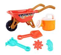 Alasum 1 set 6 pcs Truck and Random Tool Molds| Girls- Seaside Funny - Orange Boys Wheelbarrow & Practical Girls Toddlers Children Toys Color in for Molds Interesting Watering Colors