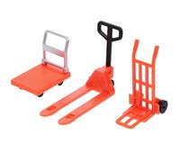 Alasum 1 Set of Mini Forklift Accessories - Mini Forklift Toy Forklift Toy Model Mini Wheelbarrow Accessories Construction Forklift Mode