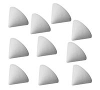 Alasum 10 Pcs Aluminium Oxide Pottery Firing Support Nails Practical Ceramic Cone Refractory Tools for Clay Firing and Melting Furnace Use